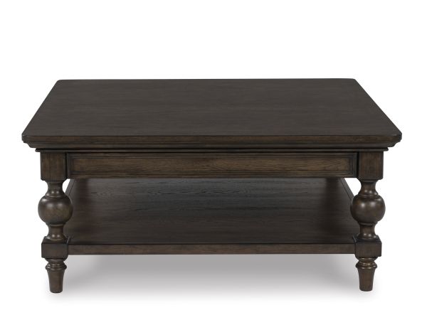 Ashley Furniture Veramond Coffee Table in Dark Brown