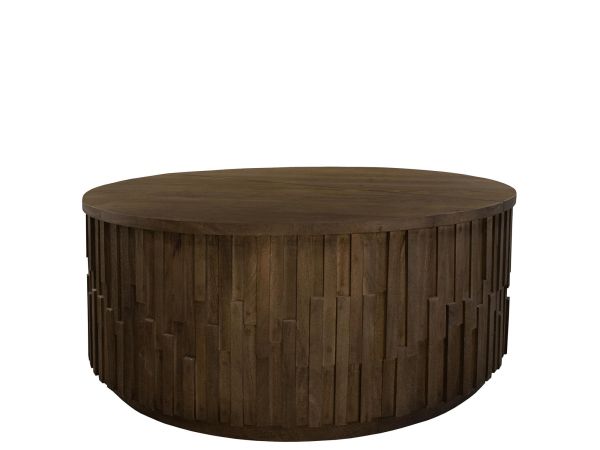Riverside Furniture Viewpoint Round Cocktail Table in Wildwood