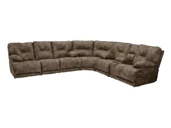 Catnapper Voyager Sectional Manual in Brandy