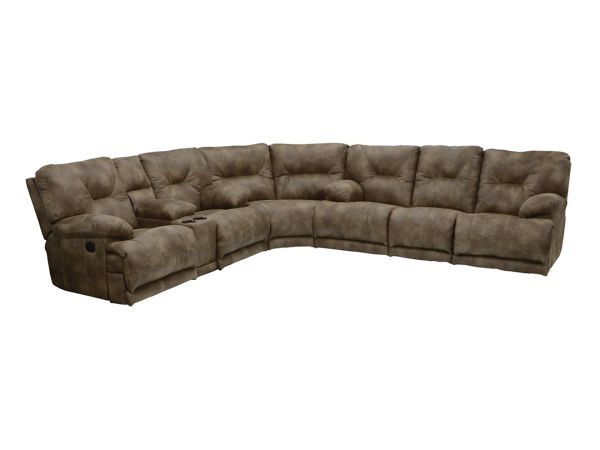 Catnapper Voyager Sectional Power in Brandy