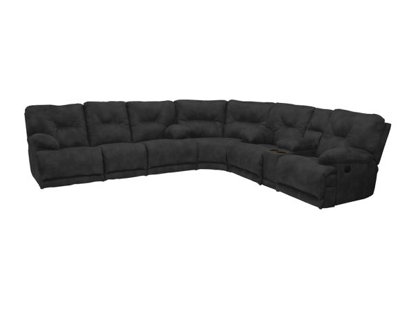Catnapper Voyager Sectional Power in Slate