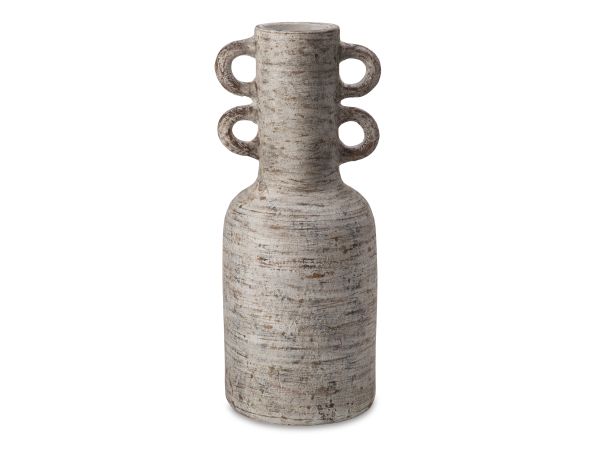 Ashley Furniture Wellbridge Vase in Distressed White