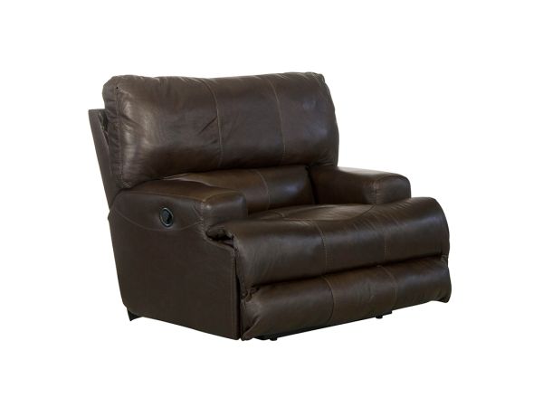 Wembley Lay Flat Recliner in Steel
