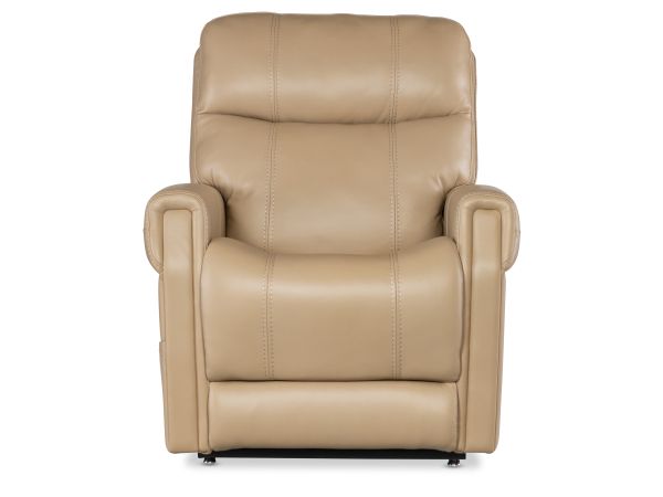 Hooker Furniture Carroll Power Recliner with Power Headrest, Lumbar & Lift in Beige
