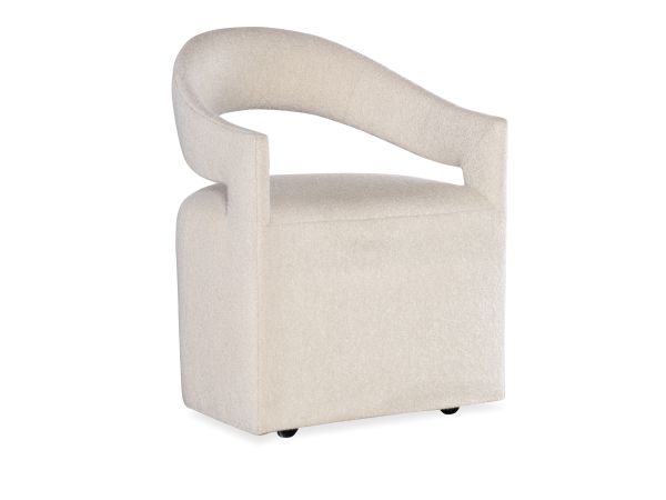 Hooker Furniture Modern Mood Upholstered Arm Chair in Inverness Natural