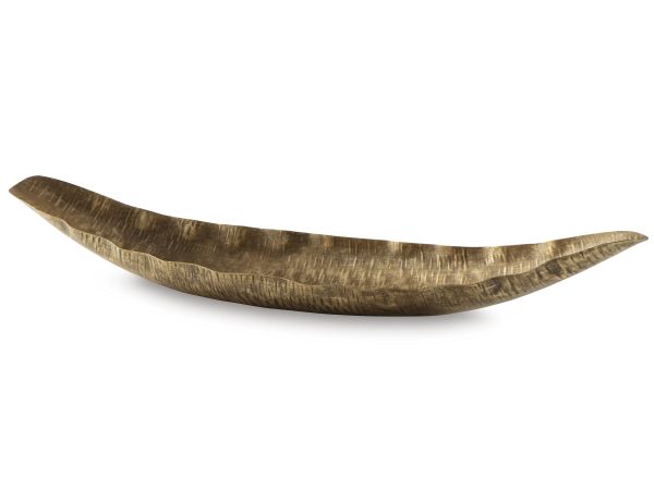Ashley Furniture Wystenburg Tray in Antique Gold