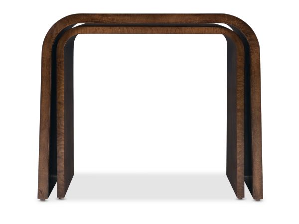 Hooker Furniture Archives Nesting Tables in Dark Wood