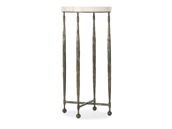 Hooker Furniture Commerce & Market Martini Table in Golds