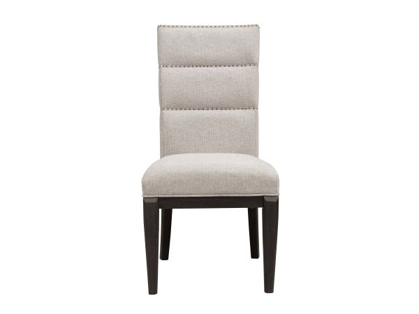 West End Loft Upholstered Side Chair 2/ctn in Tuxedo