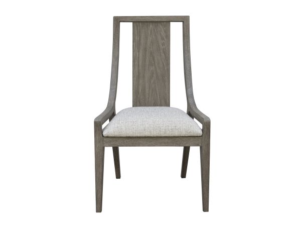 Drew & Jonathan Griffith Sling Back Side Chair in Light Wood