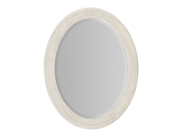 Hooker Furniture Serenity Amelia Oval Mirror in Grays