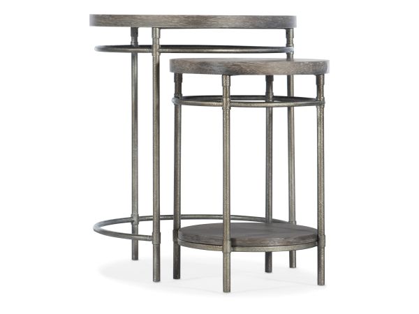 Hooker Furniture Nesting Tables in Medium Wood