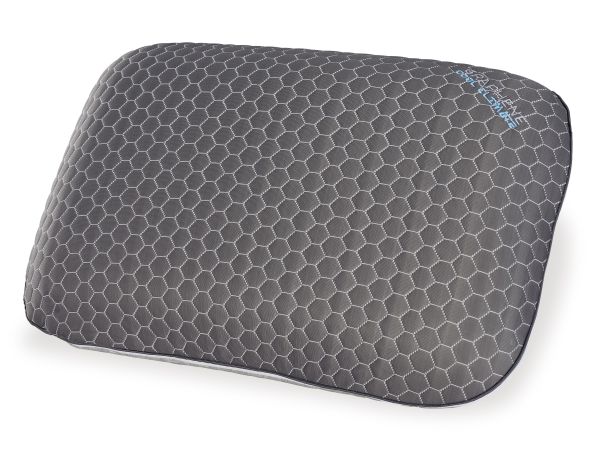 Ashley Furniture Zephyr 2.0 Graphene Contour Pillow (6/Case) in Dark Gray