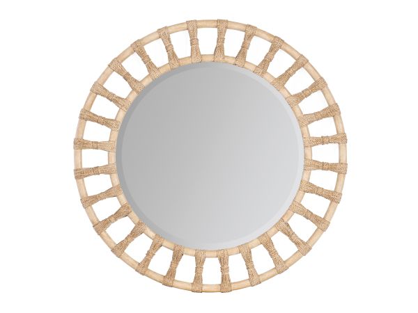 Hooker Furniture Retreat Pole Rattan Accent Mirror