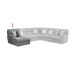 Sydney Power LSF Reclining Chaise w/USB in Nature