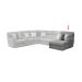 Sydney Power RSF Reclining Chaise w/USB in Nature