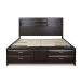 Ashley Furniture Vanmore Storage Bed in Dark Brown