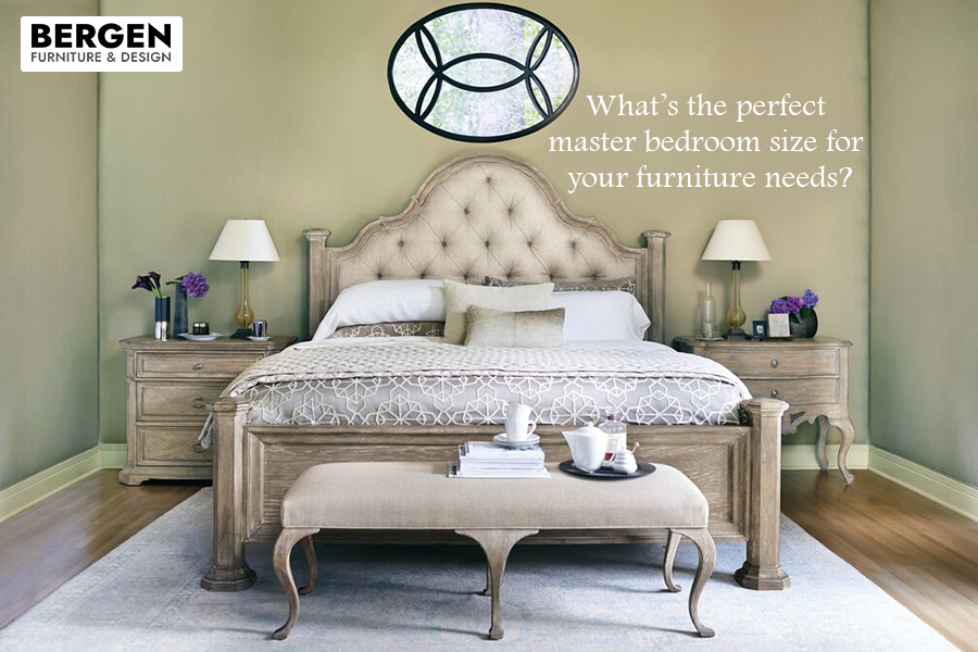 What’s the perfect master bedroom size for your furniture needs?