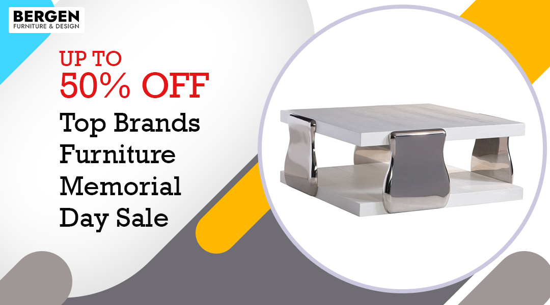 Up to 50% Off Top Brands Furniture Memorial Day Sale